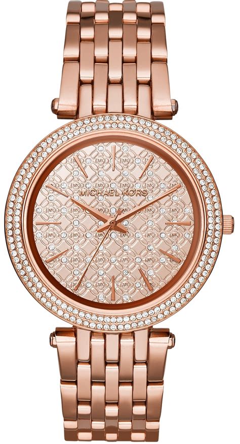 michael kors uhr damen rotgold|michael kors rose gold watch.